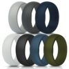 ThunderFit Silicone Wedding Ring for Men