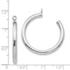 14k White Gold Hoop Earrings Jackets