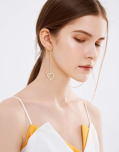 Elegant 8-Pair Threader Earrings Set: Elevate Your Style ✨