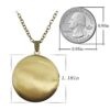 Women Girls Locket Necklace Holds Pictures Carousel