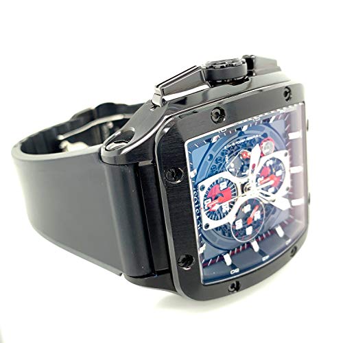 Cvstos Men's 'Evosquare 50' 2 Day Power Reserve Automatic Watch