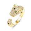 Panther Ring with Top Cubic Zirconia by Vicision
