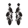 Crystal Necklace and Earrings Jewelry Set for Wedding Dress