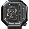 Agelocer Men's Fashion Punk Stainless Steel Mechanical 44mm