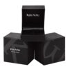 Black Brushed Matte Finish Tungsten Carbide Engagement Ring
