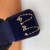 Double Butterfly Chain Cuff Wrap CZ Sterling Silver