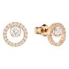 SWAROVSKI Creativity Women's Small Circle Pierced Stud Earrings
