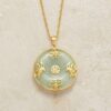 Ross-Simons Jade"Good Fortune" Butterfly Pendant