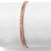 Ross-Simons Italian 14kt Rose Gold Cuban-Link Bracelet