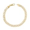 Nuragold 14k Yellow Gold 7mm Cuban Chain