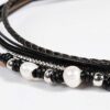 Shinning Wrap Clasp Bangle for Women - Embrace Elegance
