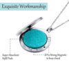 Oil Diffuser Perfume Necklace Locket Pendant