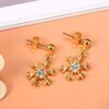 200 Pieces Ball Post Earring Studs Back Round Ball