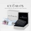 14k White Gold Diamond Ear Jacket Jackets For Studs