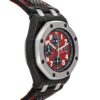 Automatic Red Dial Watch Audemars Piguet Royal Oak