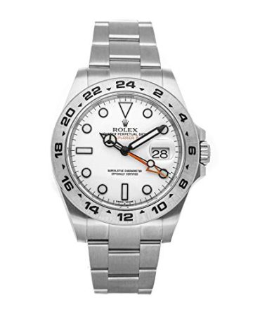 White Dial Watch Rolex Explorer II