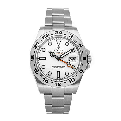 White Dial Watch Rolex Explorer II