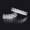 TOPGRILLZ Custom Baguette Iced Out Silver Top