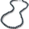 THE PEARL SOURCE 14K Gold Genuine Pearl Necklace