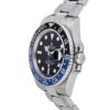 Black Dial Mens Watch Certified Pre-Owned Rolex GMT Master II Mechanical