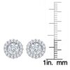 Diamond Earring Jackets in 14K White Gold