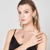 Wire Statement Ring Wide Band Gold and Silver