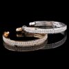 Hemlock Women Crystal Bracelet Rhinestone Open