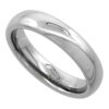 Sabrina Silver Tungsten Carbide 5mm Comfort Fit