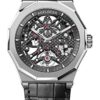 Agelocer Men's Watch Fashion Top Brand Black Skeleton