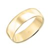 Men's 10K Yellow Gold 6MM Classic Plain Simple Wedding Band
