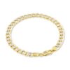 Nuragold 14k Yellow Gold 7mm Cuban Chain