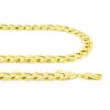 Nuragold 10k Yellow Gold 11mm Cuban Curb Link Chain Bracelet