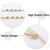 Gold Body Chain Bead Cross Bra Body Chain