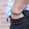 Men Beaded Bracelet | Semi Precious Gemstone Crystal