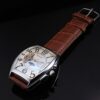SEWOR Mens Automatic Business Dress Tonneau Shaped Moon