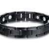 Mens Pure Titanium Magnetic Bracelet Link Stylish