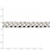 Beveled Link Curb Bracelet Chain 9 Inch Man Fine