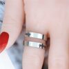 Adjustable Stainless Steel Inspirational Ring: Encouragement Jewelry for Empowering Your Spirit