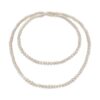 Bling Jewelry Endless Layering White Round Pearl