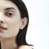 Sparkle and Shine with 8pcs Rhinestone Hoop Earrings Set!