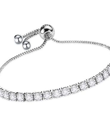 Tennis Bracelet for Women Hypoallergenic Silver Bracelet