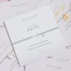 Katie Loxton A Little Faith Horizontal Cross Silver Bracelet