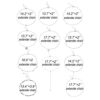 WFYOU 11PCS Layered Choker Necklace for Women