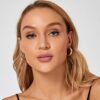 Chunky Thick Good Tube Hoops Earrings
