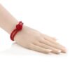 Pop of Color to Your Outfit with Gem Stone King's 7-Inch Purple Simulated Coral Bead Rose