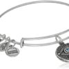 Alex and Ani Evil Eye Bangle Bracelet, Rafaelian Silver