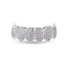 Teeth Grillz Set 18k Gold Plated Iced Out Rhinestone