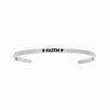 Stainless Steel With White Finish 3.5mm Satin Square