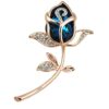 TULIP LY Created Crystal Brooch Crystal Rhinestone
