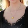 Leafael Infinity Love Heart Pendant Necklace